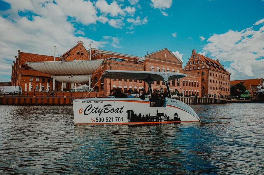 Gdańsk: Sightseeing EcoCruise around the Old Town of Gdansk - Marina Gdańsk and the final return