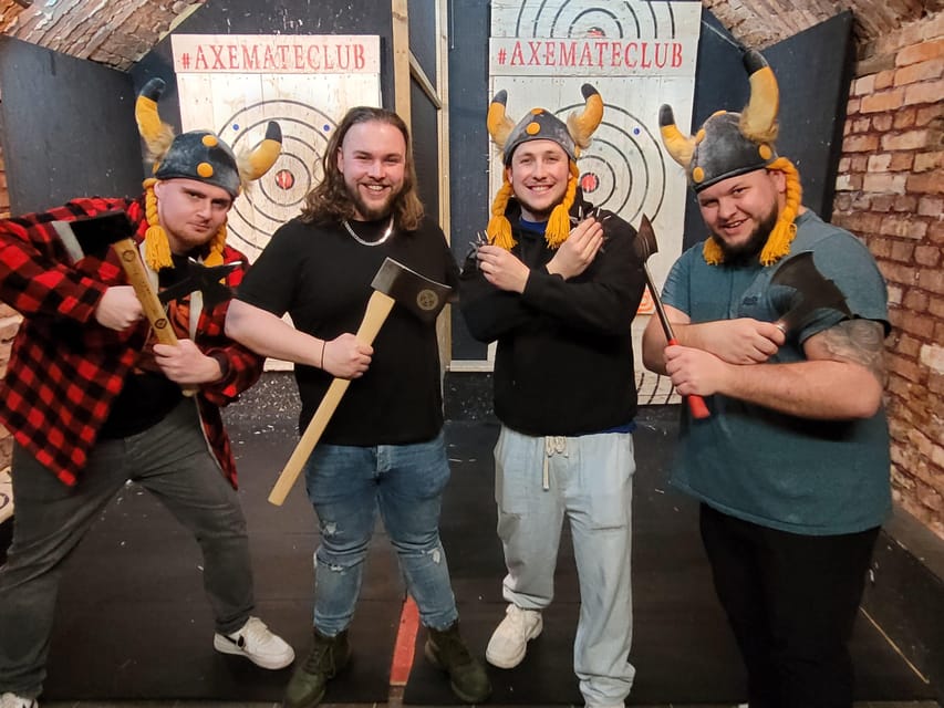 Krakow Axe Mate Club: Axe throwing, Tomahawks. WATL venue! - Why this makes sense in Krakow’s Kazimierz district