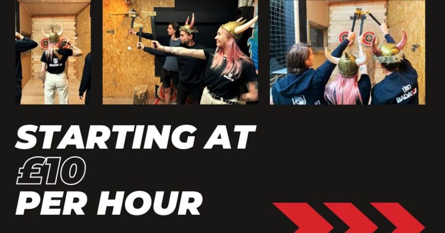 Krakow: Axe Throwing Fun - The Viking photo opportunity