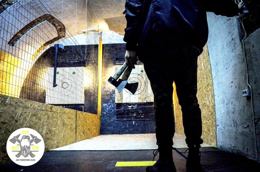 Kraków: Axe-Throwing in Axe Nation, the First Club in Europe - The basement, the bar, and the pace of the evening