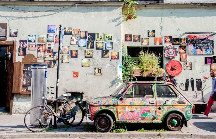 Krakow: Bike Tour of Old Town, Jewish Quarter and the Ghetto - Starting at Sławkowska Street