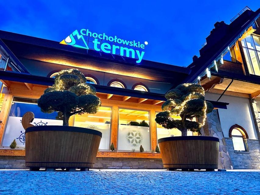 Krakow: Chocholowskie Baths with Ticket and Transportation - Entering Chochołowskie Thermal Baths