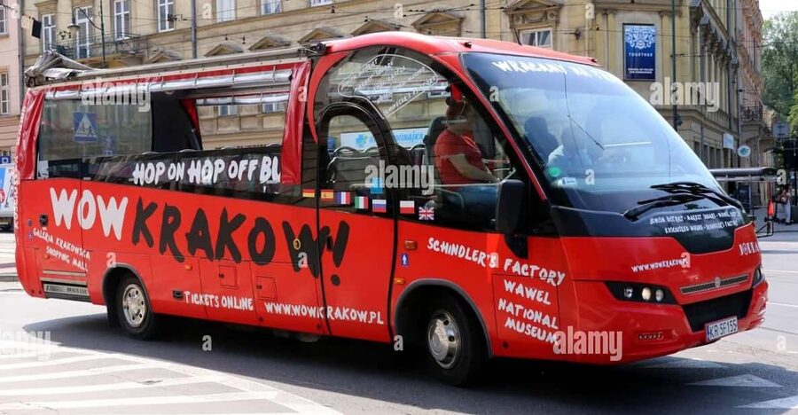 Krakow City SightSeeing hop on hop off bus and city game - What the private-group format really means