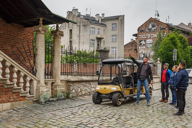 Krakow: City Sightseeing Tour Eco Electric Buggy Golf Cart - What to expect at the synagogues and churches