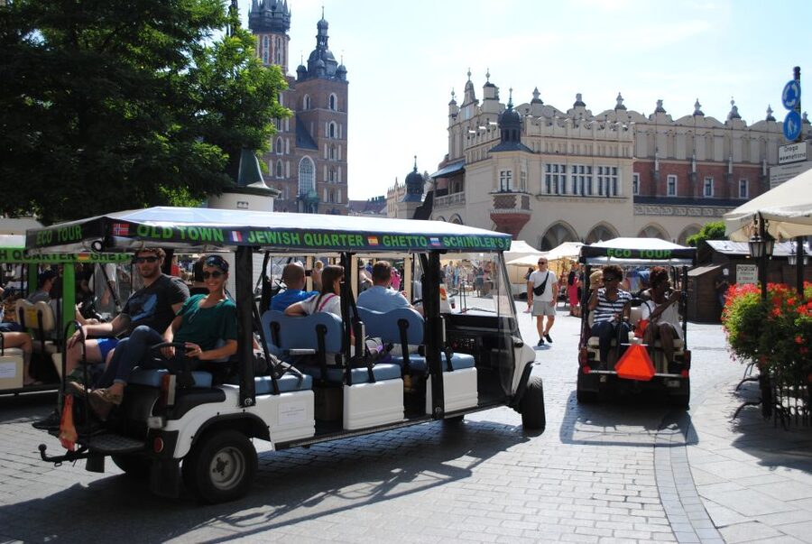Krakow: City Tour by Golf Cart - Podgórze and the former ghetto