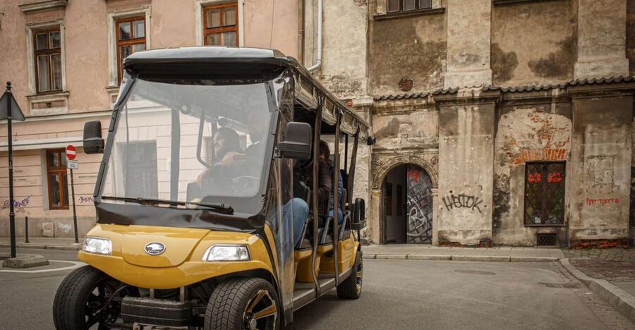 Krakow: City Tour Golf Cart & Schindler's Factory Guide Tour - Starting at the Kiss and Ride parking lot