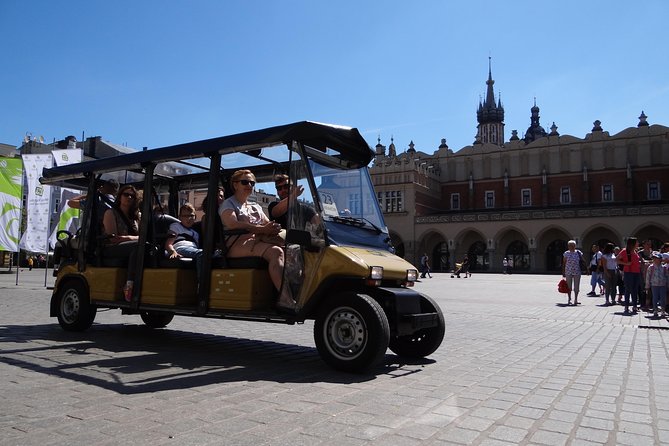 Krakow Grand City Tour by golf cart - All 3 districts - The former Jewish Ghetto and its wartime landmarks