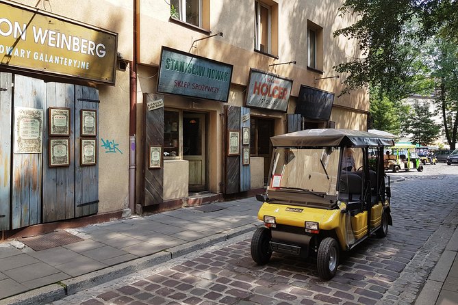 Krakow Grand City Tour by golf cart - All 3 districts - Starting at Plac Jana Matejki