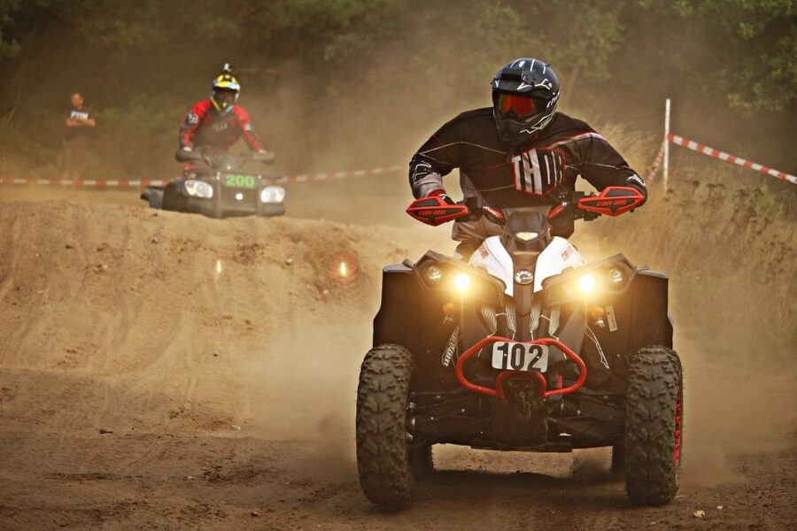 Krakow: Half–Day Shooting and Quad Expedition - A 40-minute ATV ride through rough ground