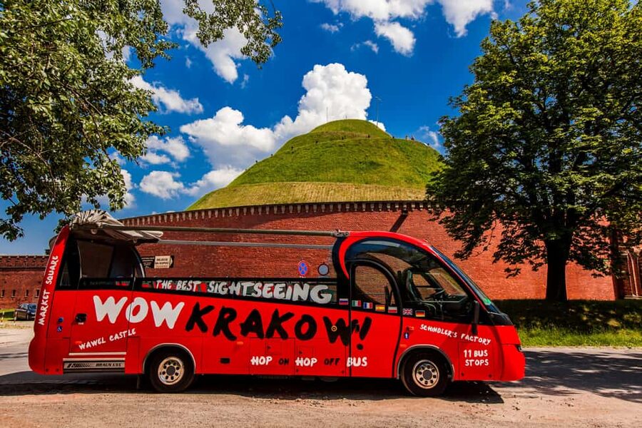 Krakow: Hop-On Hop-Off Bus Tour - Hotel Galaxy to the Jewish Quarter