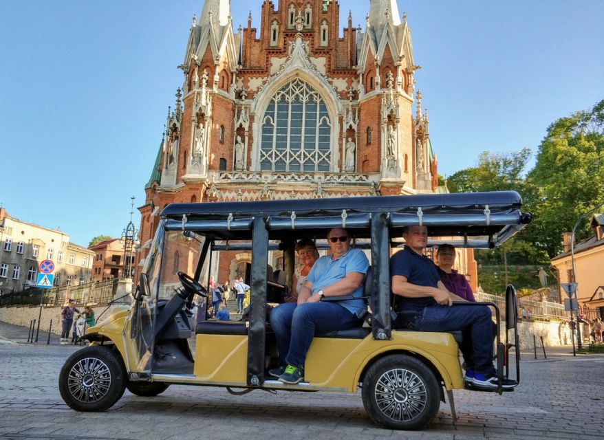 Krakow: Jewish Quarter and Ghetto Electric Golf Cart Tour - The audio guide and the human touch