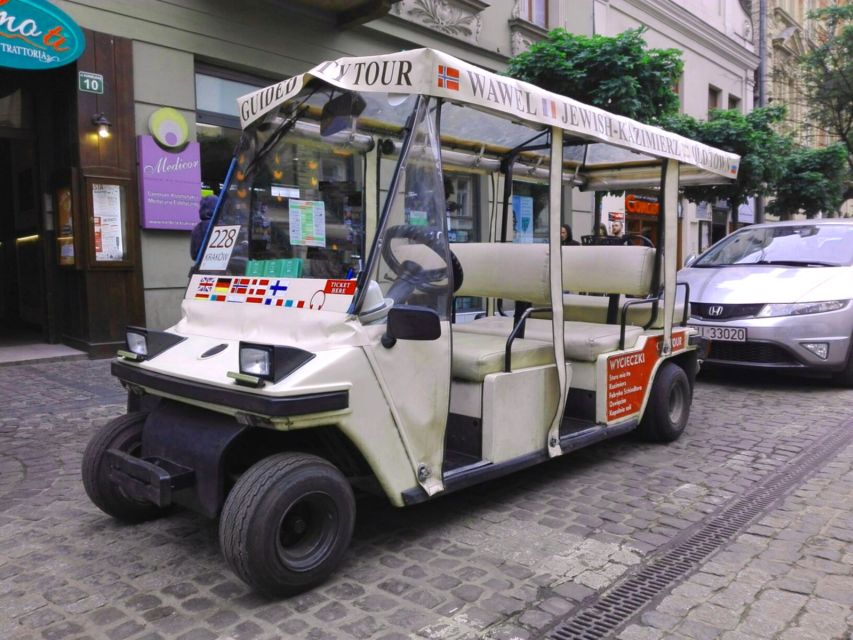Krakow: Jewish Quarter and Schindler Factory by Golf Car - Key points to know before booking