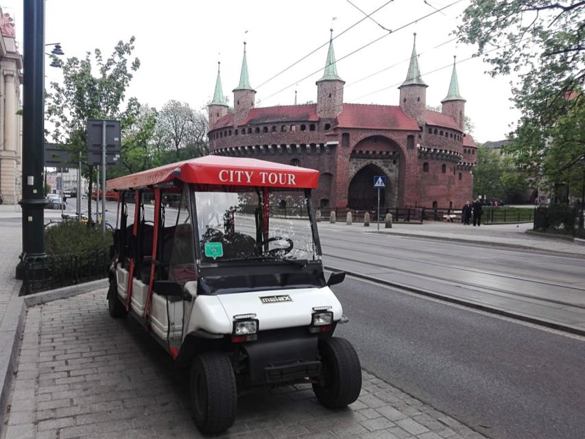 Krakow: Jewish Quarter and Schindler Factory by Golf Car - Three churches add useful context