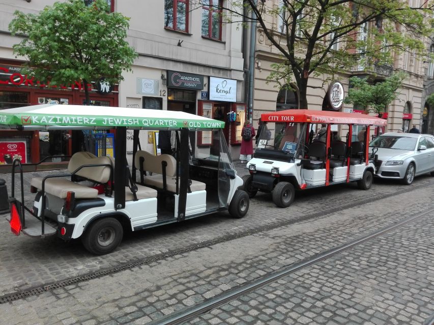 Krakow: Jewish Quarter and Schindler Factory by Golf Car - The former Jewish Ghetto and the weight of the route