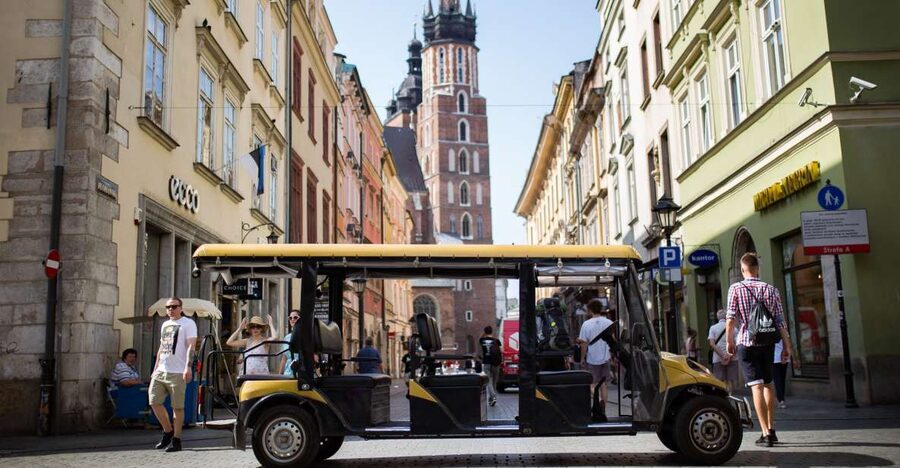 Krakow: Jewish Traces Private Electric Car Tour - A quick ride through Krakow’s two historic centers