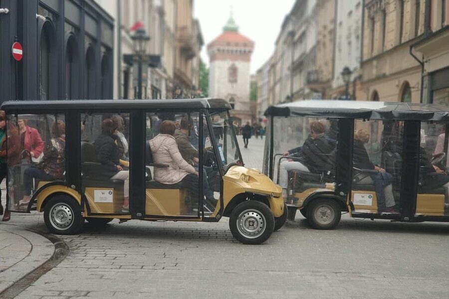 Krakow: Old Town City Tour in a Golf Cart - Planty Park and the ring around the Old Town