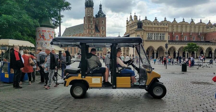 Krakow: Old Town City Tour in a Golf Cart - The Latin Quarter and Church of St. Anna
