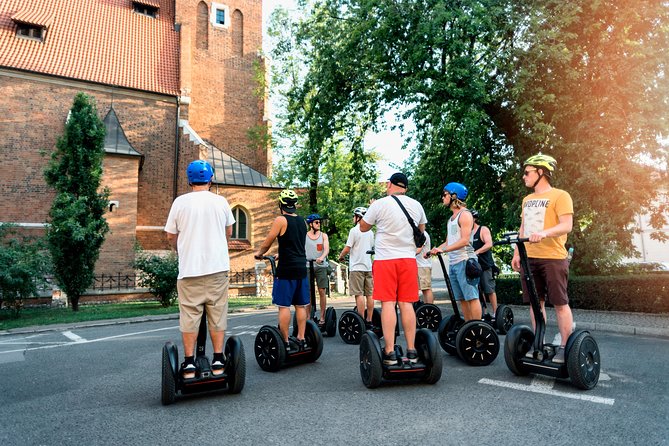Krakow Old Town Segway Tour 2hr with Training, Safety Gear, Guide - Starting at Sienna 17 and learning the controls