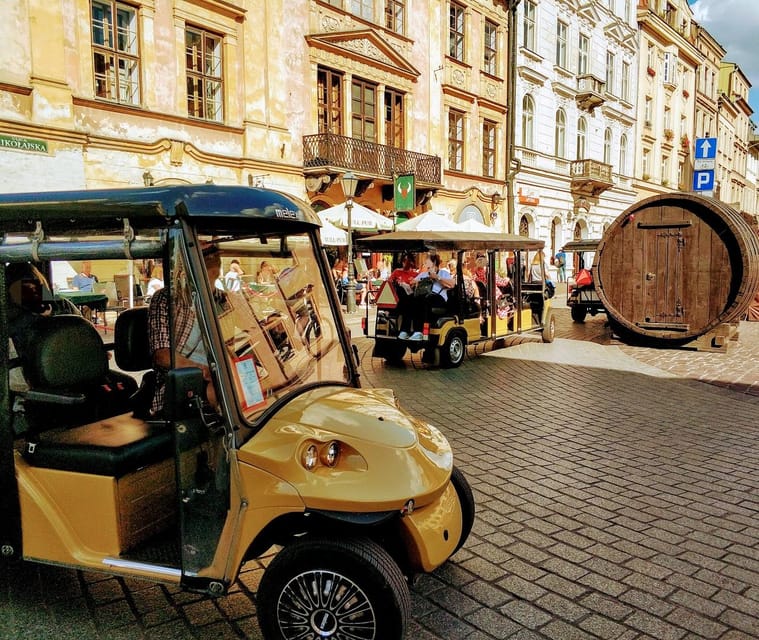 Krakow: Old Town Sightseeing Tour by Electric Golf Cart - Starting at Mikołaja Zyblikiewicza Street