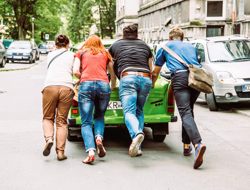 Krakow: Private Nowa Huta Adventure Tour in Communist Cars - The 150-minute option is the stronger choice for history