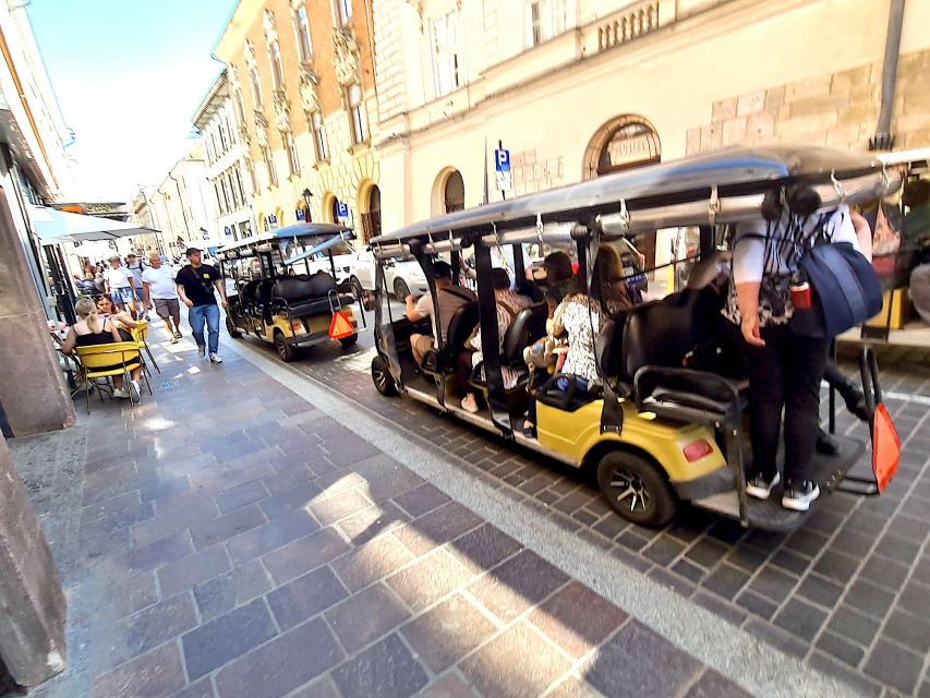 Krakow: Private Panoramic Tour by Golf Cart with Audio Guide - Wawel Castle from the comfort of the cart
