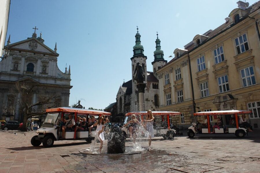 Krakow: Private Sightseeing by Electric Car - Kazimierz, synagogues, and narrow cobbled streets