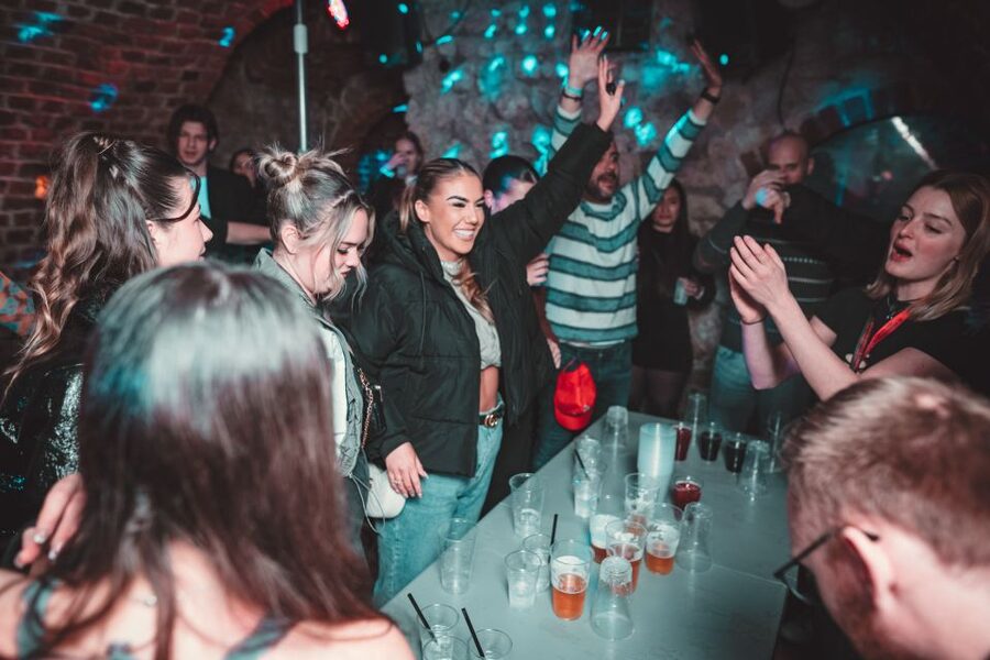 Krakow: Pub Crawl with 1 Hour of Unlimited Alcoholic Drinks - Photos, magic, and the details that shape the evening