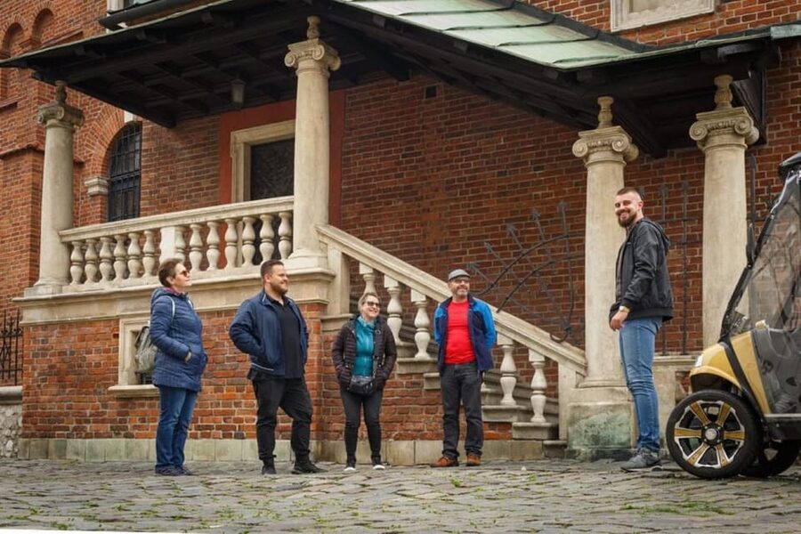 Krakow: Regular Extended City Sightseeing Tour By Golf Cart - Starting through Planty and the old defenses