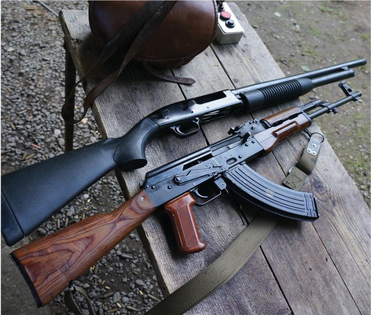Kraków: Shooting Range Experience - The weapons are the main attraction