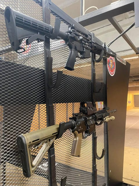 Krakow: Shooting Range Experience with Hotel Pickup - Original models and unusual firearms