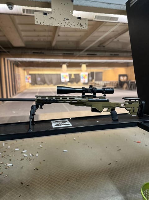 Krakow: Shooting Range Experience with Hotel Pickup - Trying the sniper rifle