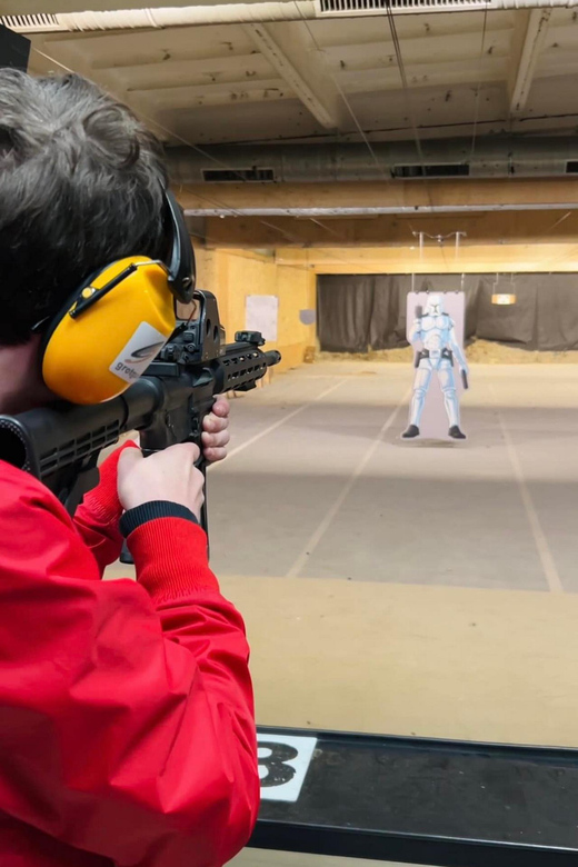 Krakow: Shooting Range Experience with Hotel Pickup - Getting signed in and ready to shoot