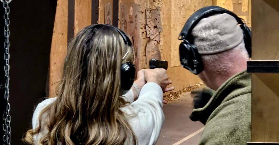 Krakow: Shooting range with hotel pickup - At BIG GUN Strzelnica, the firearm selection is the draw