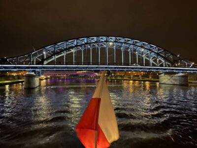 Vistula Night Cruise by Gondola w/ Audio Commentary