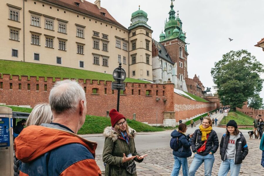 Krakow: Wawel Royal Hill with Optional Castle and Cathedral - Guide quality and group pace