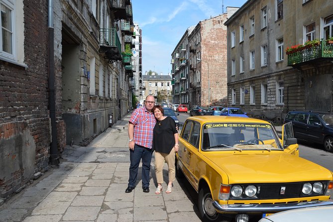 Private Tour: Warsaw's Jewish Heritage by Retro Fiat - Chłodna Street shows how the ghetto was divided