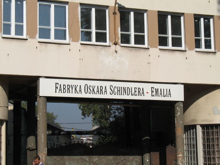 Schindler's Factory + Ghetto in Krakow and Wieliczka Tour - Walking through Podgórzes former Jewish ghetto
