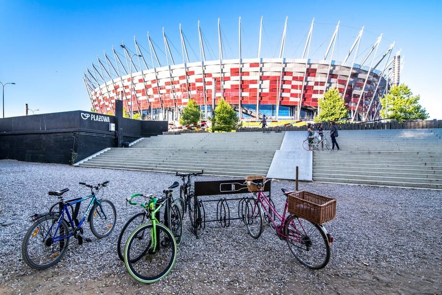 Secrets of Warsaw 4-hour Bike Tour - Starting near the Old Town, then heading into older Warsaw