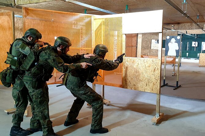 Shooting Range Experience in Gdansk Poland - How the session changes for beginners and experienced shooters