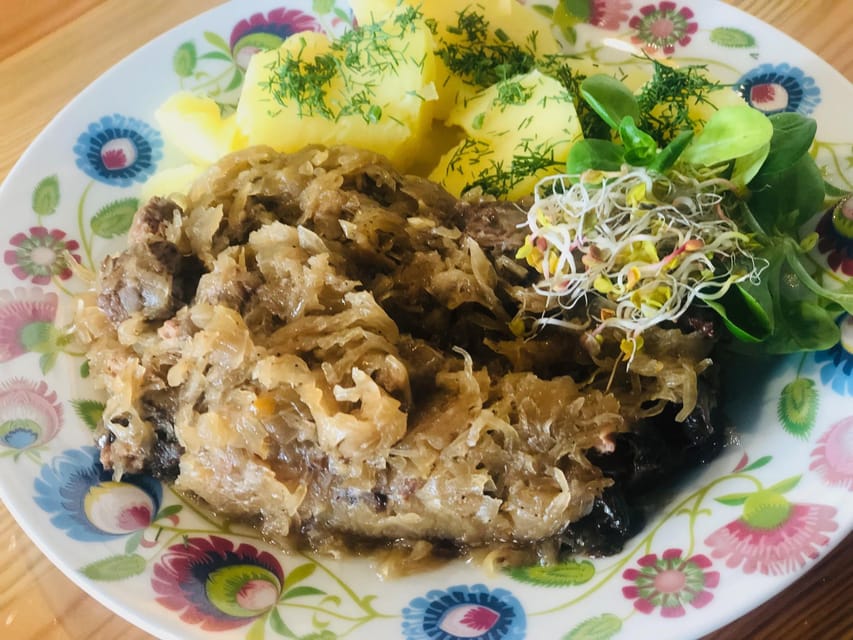 Taste of Poland, food tour and guided walk with 12 tasting - A Polish meal spread across Warsaw