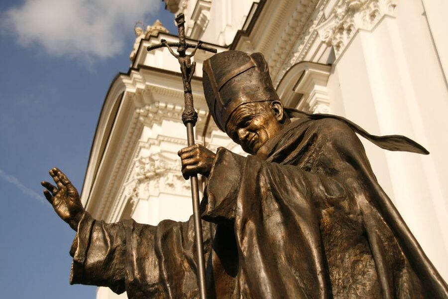 Tour to Wadowice: Hometown of Pope Saint John Paul II - Wadowice basilica and the main square