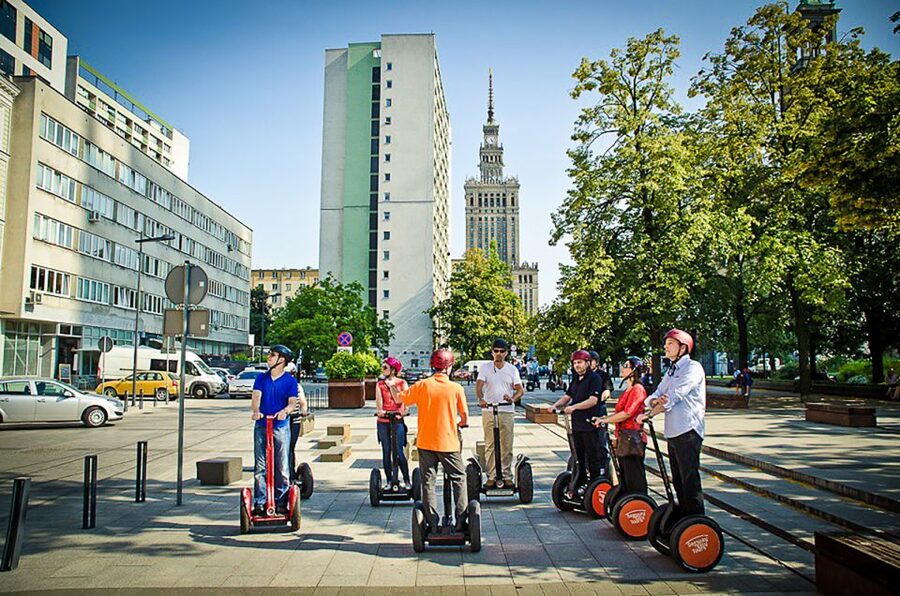 Warsaw: 2-Hour Guided Segway Tour - The National Stadium adds a modern landmark