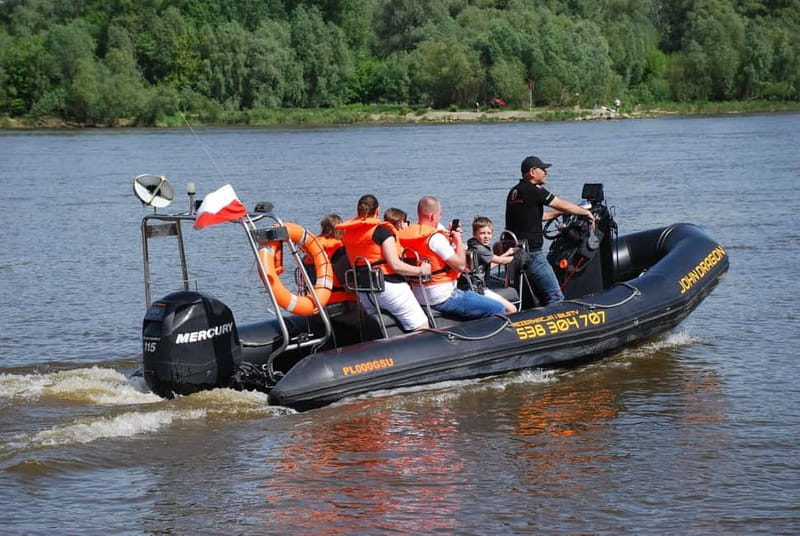 Warsaw: Adrenaline Ride on the Vistula River (Wisła) - Warsaw from the water, not just the pavement