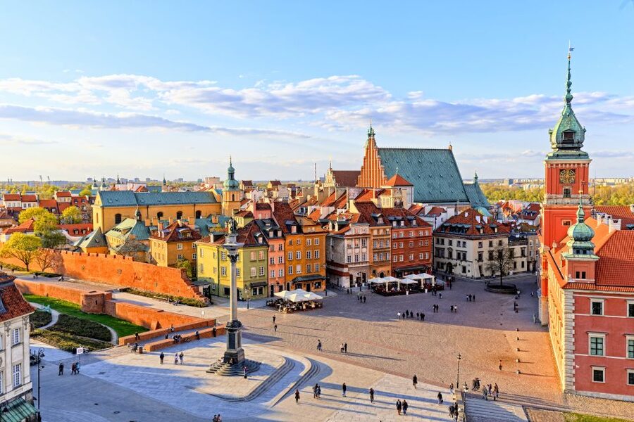 Warsaw: Afternoon Public City Tour with Pickup and Drop-off - St. John’s Cathedral, the Market Square, and the Barbican