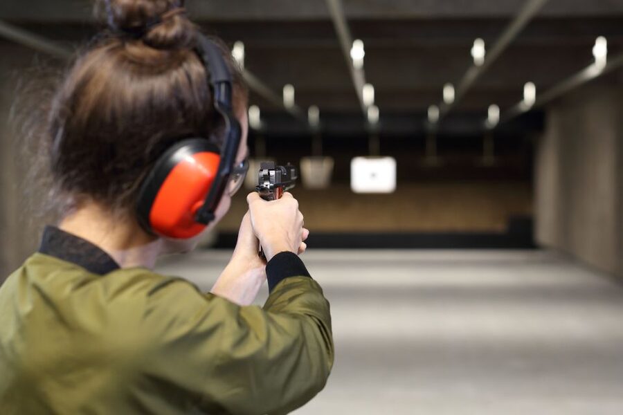 Warsaw: Gun Shooting Experience with Transfers - The safety briefing comes first