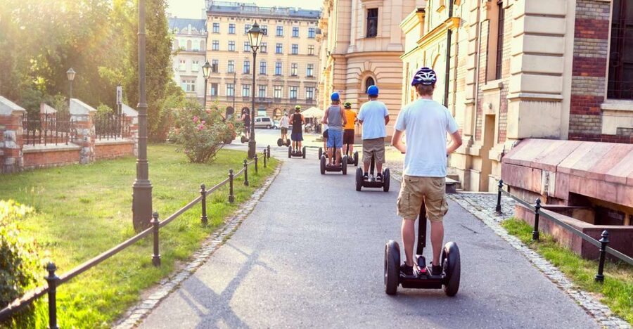 Warsaw Old Town 1.5-Hour or Full 3-Hour Segway Tour - Views toward the Vistula and Warsaw Castle
