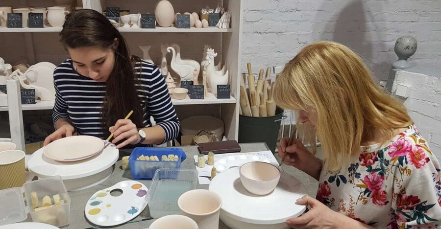 Warsaw: Pottery Decorating Ceramic Workshop - Firing and glazing: the part you need to plan