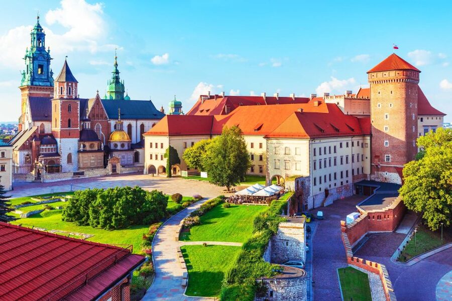 Warsaw to Auschwitz and Krakow Old Town Full-Day Trip by Car - Wawel Castle, the Cathedral, and free time