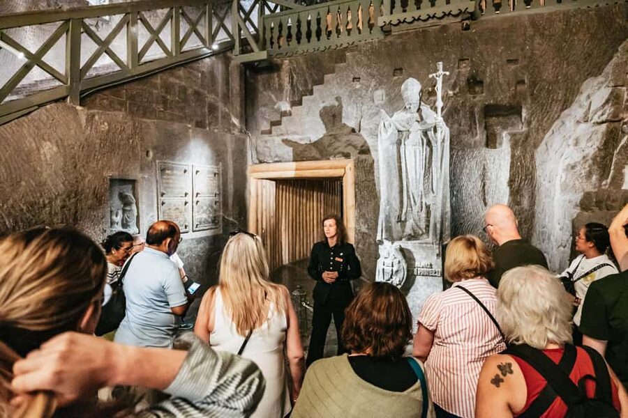 Wieliczka Salt Mine Tour from Kraków – Skip the Line Entry - Underground lakes and the mine’s quieter details