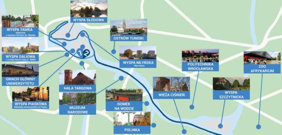 Wroclaw: City Walk and Cruise by Luxury Solar Catamaran - One hour on a solar catamaran